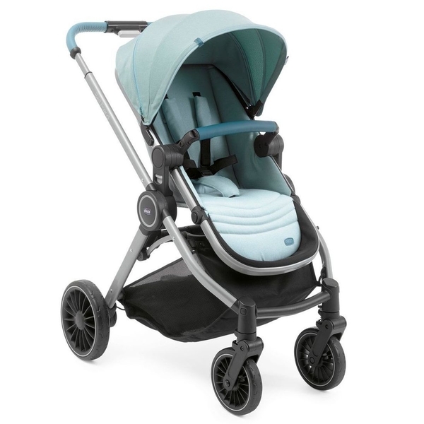 Прогулянкова коляска Chicco Best Friend Pro, блакитна (79866.55-1) - Pampik