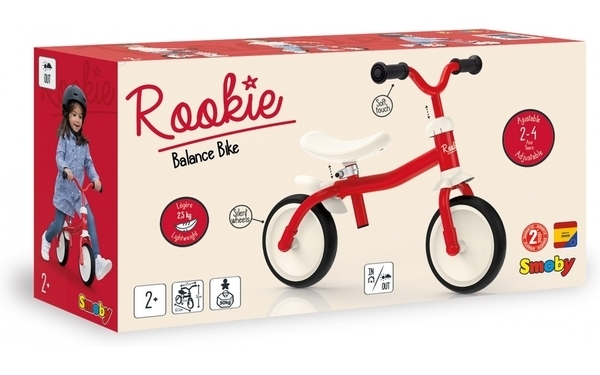 Біговел Smoby Роккі двоколісний, червоний (770400) - Pampik - 6