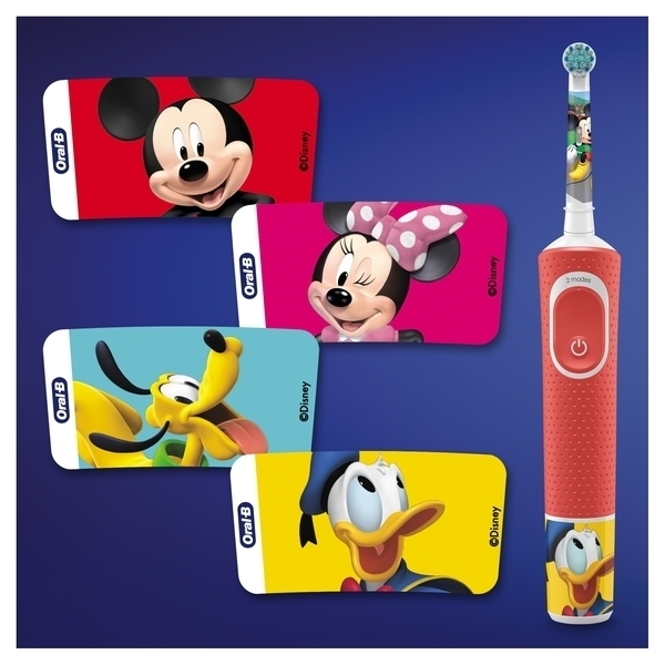 Подарунок. Електрична зубна щітка Oral-B Kids Mickey - Pampik - 4