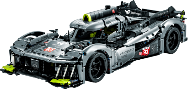 Конструктор LEGO Technic PEUGEOT 9X8 24H Le Mans Hybrid Hypercar, 1775 елементів (42156) - Pampik - 3