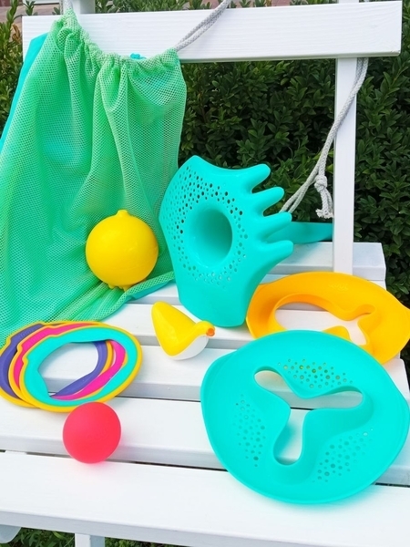 Набір для пляжу Moluk Triplet+ Star Fish+ Ringo+ Plui+ Міні Каченя в сумці (2000066009014) - Pampik - 8