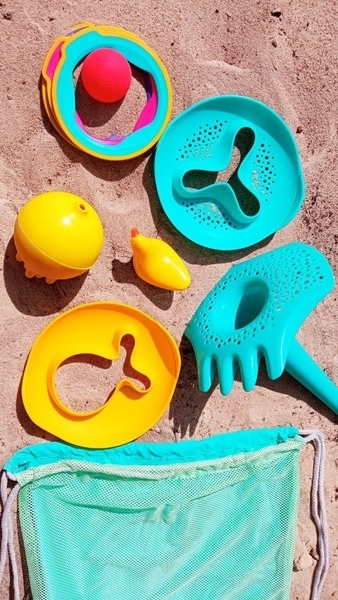 Набір для пляжу Moluk Triplet+ Star Fish+ Ringo+ Plui+ Міні Каченя в сумці (2000066009014) - Pampik - 3