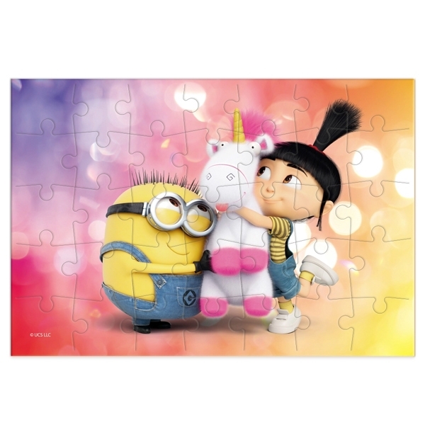 Пазл-міні DoDo Minions Обійми з одноріжкою, 35 елементів (200359) - Pampik - 4