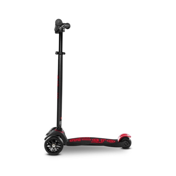 Самокат Micro Maxi PRO Deluxe, чорно-червоний (MMD087) - Pampik - 2