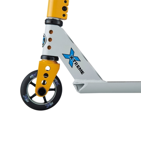 Самокат Micro Trixx 2.0, сіро-жовтий (SA0186) - Pampik - 2