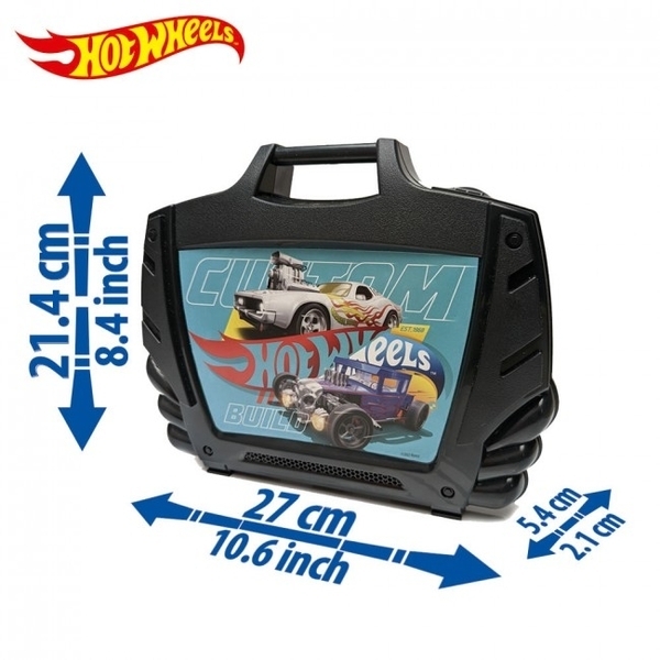 Гаражний кейс Hot Wheels для зберігання машинок, червоний (HWCC16) - Pampik - 8