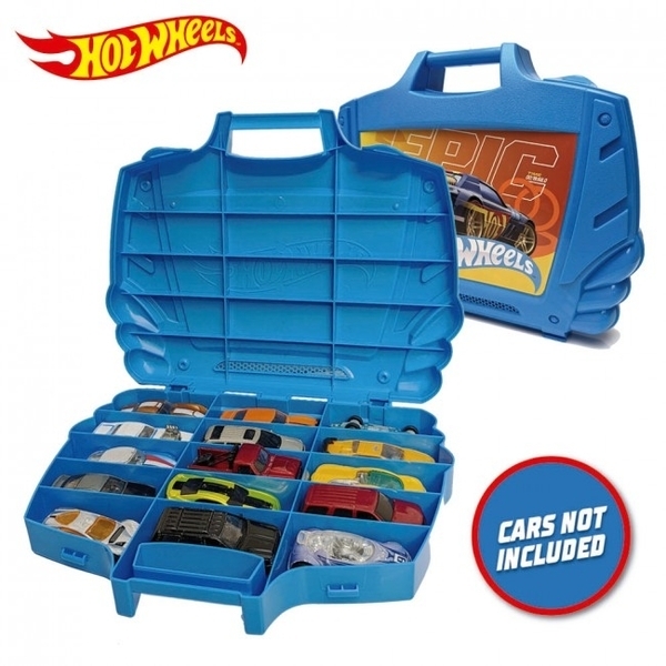 Гаражний кейс Hot Wheels для зберігання машинок, червоний (HWCC16) - Pampik - 5