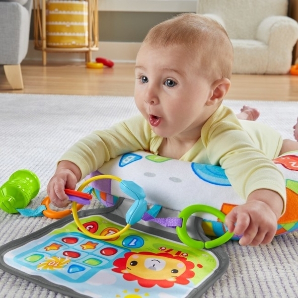 Подушка для гри на животику Fisher-Price Веселий джойстик (HGB89) - Pampik - 4