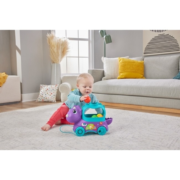 Інтерактивний Веселий трицератопс Fisher-Price із технологією Smart Stage, багатомовний (HNR53) - Pampik - 8