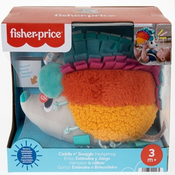 М'яка іграшка Fisher-Price Кольоровий їжачок (HBP42) - Pampik - 6