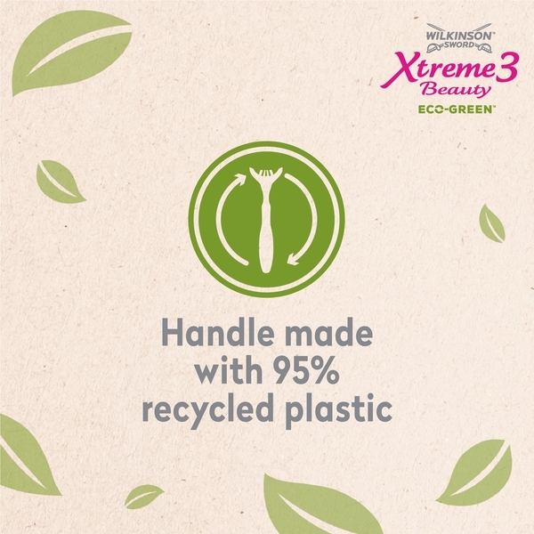 Брита одноразова Wilkinson Sword Xtreme 3 Beauty Eco Green, 4 шт. - Pampik - 6