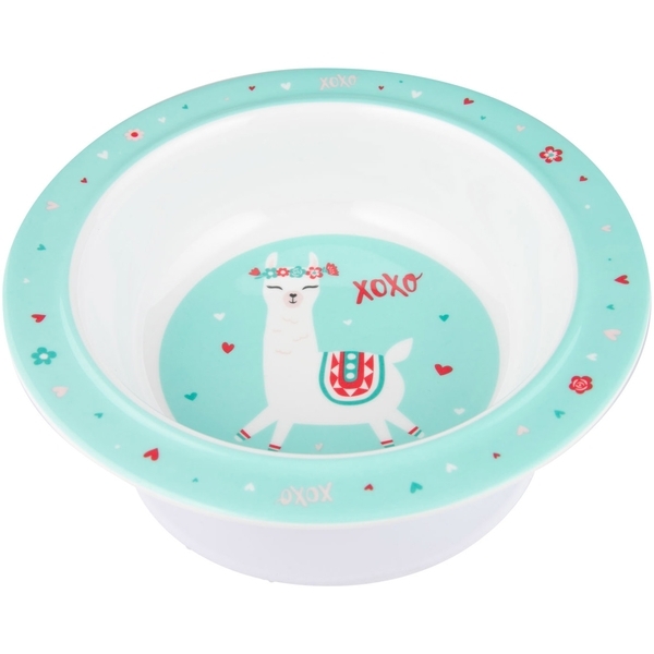 Тарілка на присосці Canpol Babies Exotic Animals, бірюзовий, 270 мл (4/519_tur) - Pampik