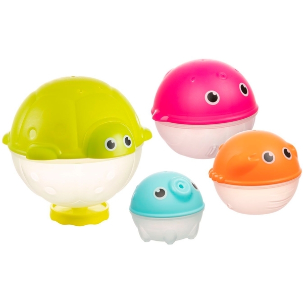 Игрушки развивающие для купания Canpol babies, 4 шт. (79/106) - Pampik