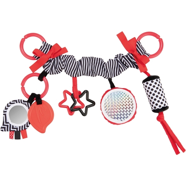 Підвіска на коляску для сидіння Canpol babies Sensory Toys, червоний (68/071_red) - Pampik