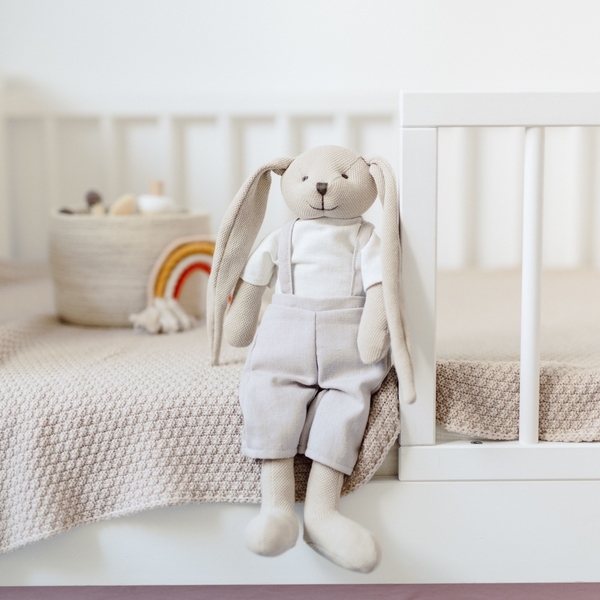 Іграшка м'яка Canpol babies Кролик, бежевий (80/200_bei) - Pampik - 7