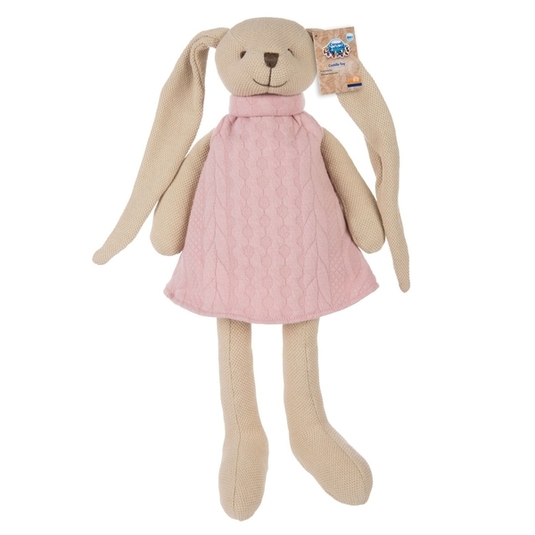 Іграшка м'яка Canpol babies Кролик, рожевий (80/200_pin) - Pampik - 5