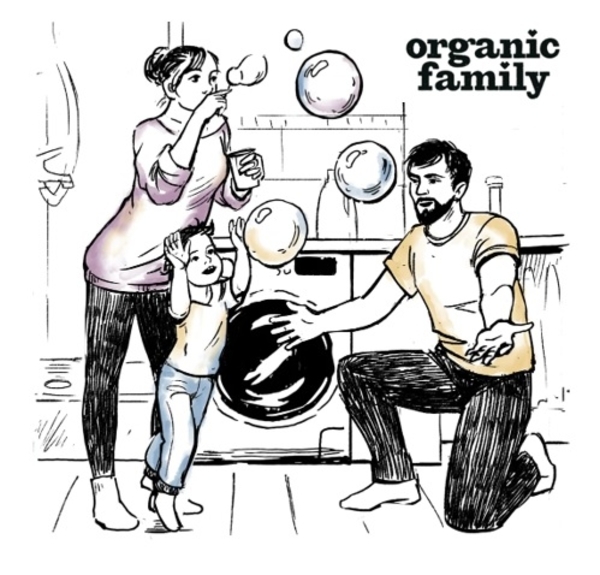 Натуральний рідкий засіб-концентрат Purenn Organic Family Daily Routine для прання кольорових та білих тканин, 1 л (80432) - Pampik - 2