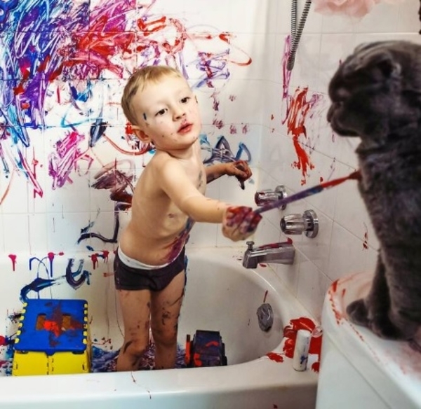 Натуральный универсальный очиститель Purenn Organic Family Superhero для ванной комнаты, 500 мл (80074) - Pampik - 5