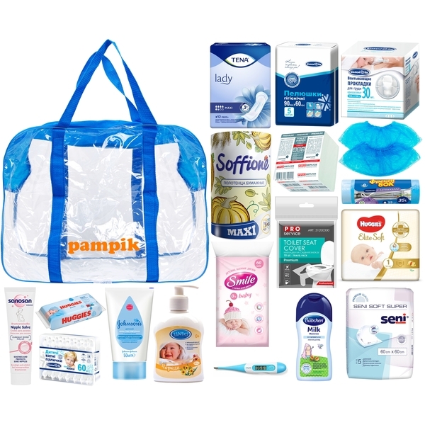 Набір у пологовий будинок стандарт, 19 одиниць - Pampik