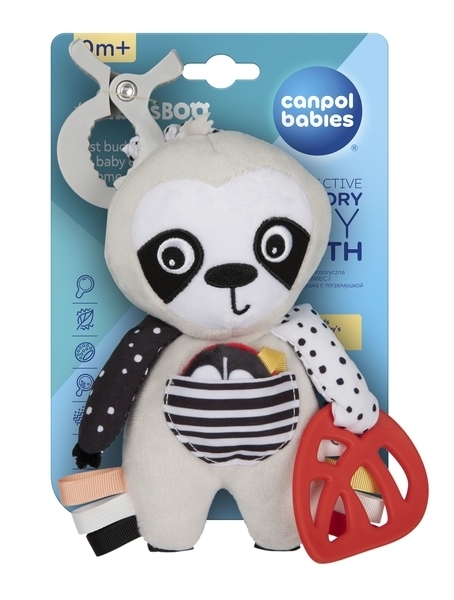 Іграшка-підвіска Canpol babies BabiesBoo Лінивець (68/090) - Pampik - 4