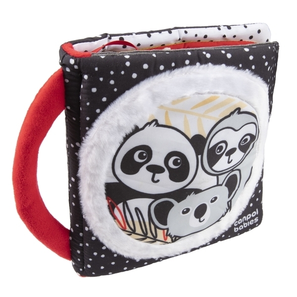 Игрушка-книжечка розвивающаяя Canpol babies BabiesBoo Панда (68/088) - Pampik - 3