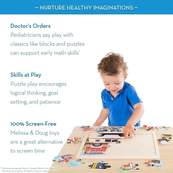 Пазл начального уровня Melissa&Doug Спецмашины (MD9062) - Pampik - 3