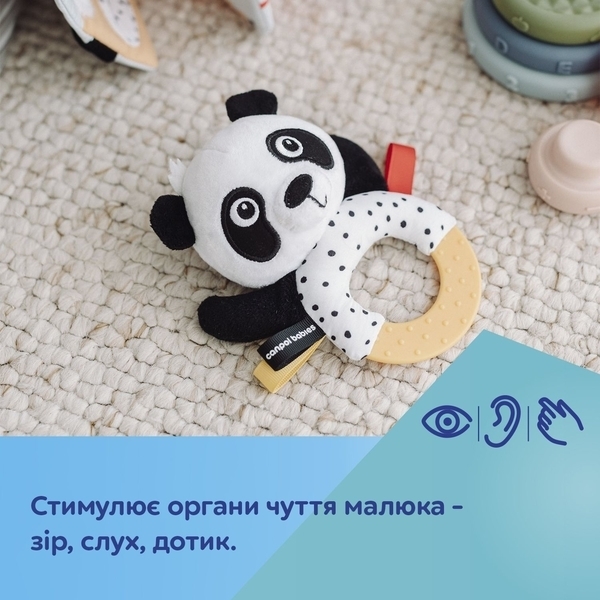 Іграшка-прорізувач з брязкальцем Canpol babies BabiesBoo (68/086) - Pampik - 10
