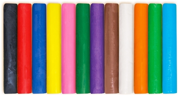 Пластилин SES Creative Веселая лепка, 12 цветов (00406S) - Pampik - 2