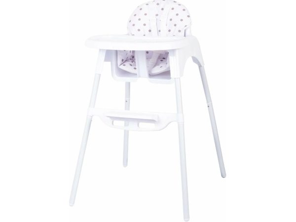 Стульчик для кормления FreeON LARS White, белый (33072) - Pampik