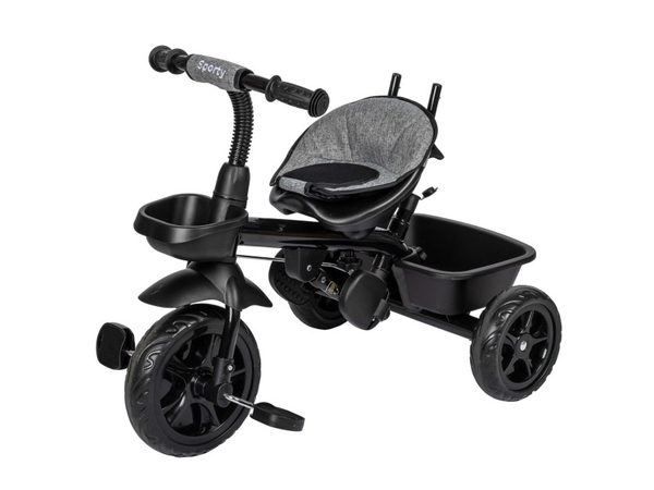 Триколісний велосипед FreeON Free2Move Sport Black Grey, сірий (44169) - Pampik - 5