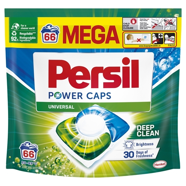 Капсули для прання Persil Універсал, 66 шт (9000101563276) - Pampik