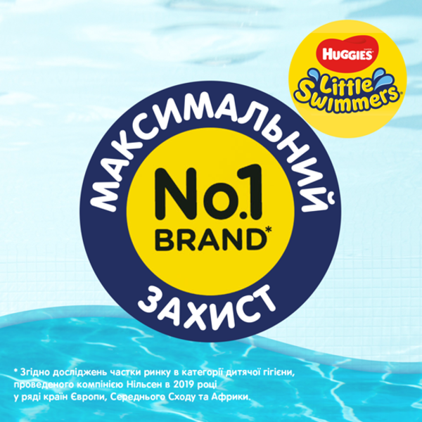 Підгузки-трусики для плавання Huggies Little Swimmers 3-4 (7-15 кг), 12 шт. - Pampik - 6