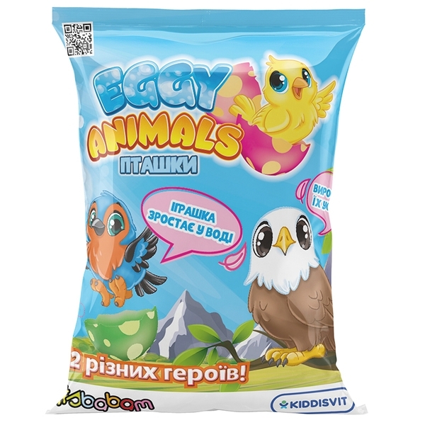 Зростаюча іграшка-сюрприз в яйці #sbabam Eggy Animals Пташки (91/CN22) - Pampik