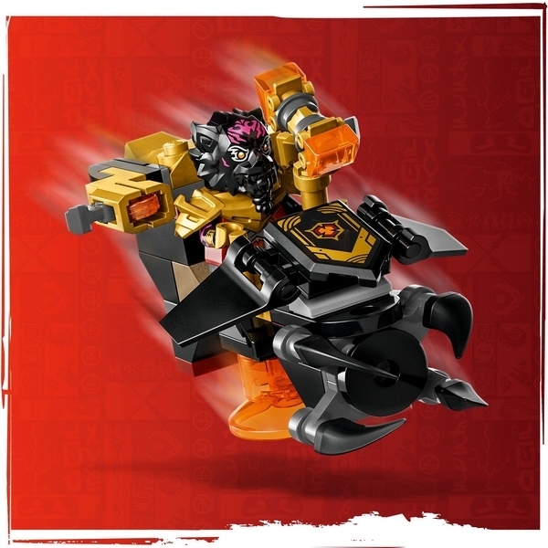 Конструктор LEGO Ninjago Вулканічний Дракон, що трансформує Хітвейва, 479 деталей (71793) - Pampik - 6