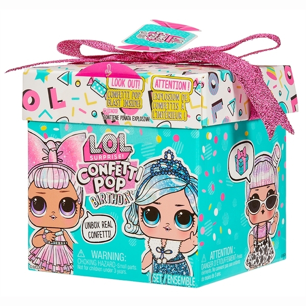 Игровой набор с куклой L.O.L. SURPRISE! серии Confetti Pop День Рождения (589969) - Pampik
