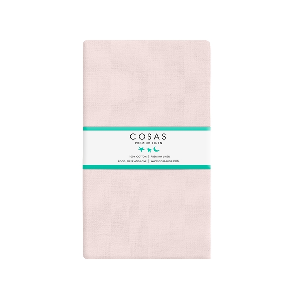 Дитячий постільний комплект Cosas, ранфорс, 110x140 см, білий із рожевим (ColorBlotsV2_Rose_140) - Pampik - 6