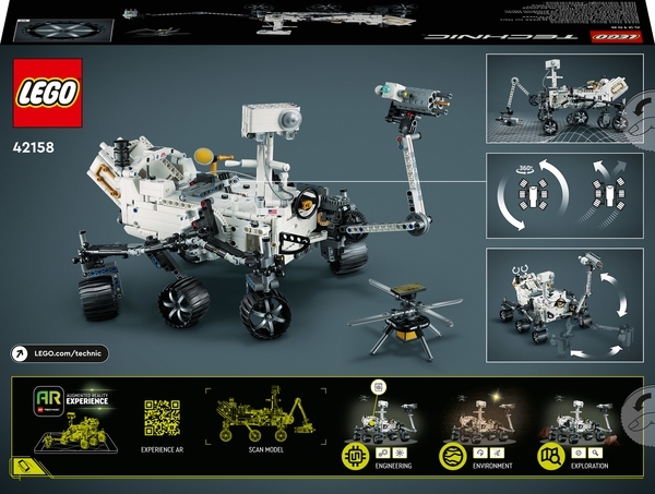 Конструктор LEGO Technic Місія NASA Марсохід "Персеверанс", 1132 деталі (42158) - Pampik - 2