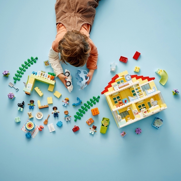 Конструктор LEGO DUPLO Town Сімейний будинок 3 в 1, 218 деталей (10994) - Pampik - 5