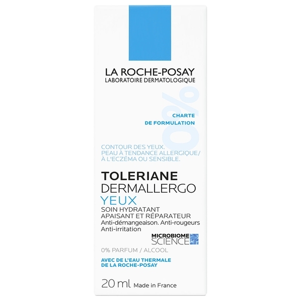 Зволожуючий крем-догляд для контуру очей La Roche-Posay Toleriane, 20 мл (3337875757515) - Pampik - 3