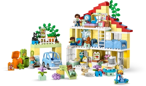 Конструктор LEGO DUPLO Town Сімейний будинок 3 в 1, 218 деталей (10994) - Pampik - 2