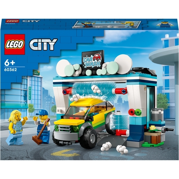 Конструктор LEGO City Автомийка, 243 деталі (60362) - Pampik