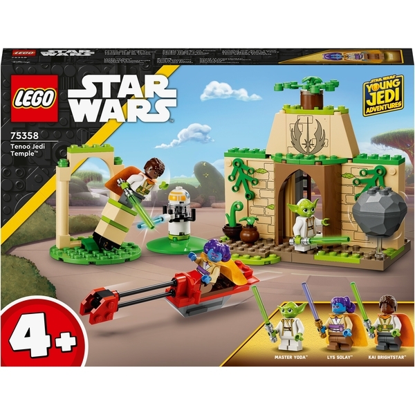 Конструктор LEGO Star Wars Храм джедаїв Tenoo, 124 деталей (75358) - Pampik