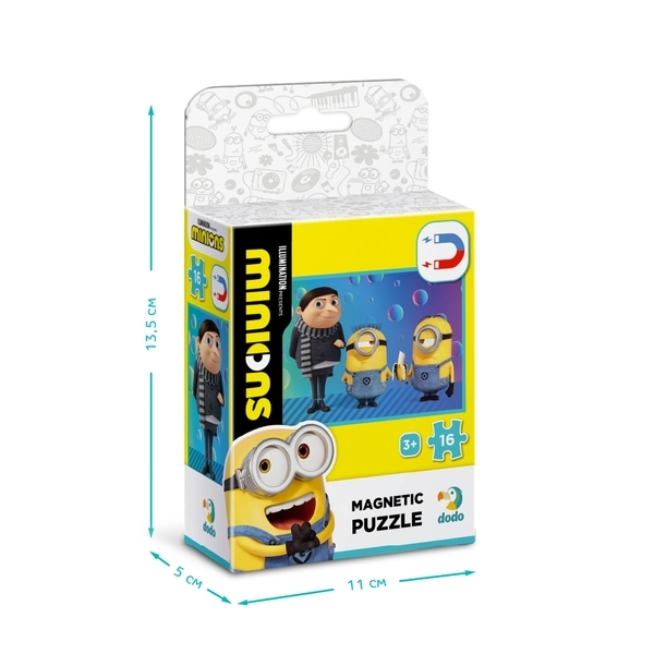 Магнітний пазл Dodo Minions Дитинство Грю (200349) - Pampik - 4