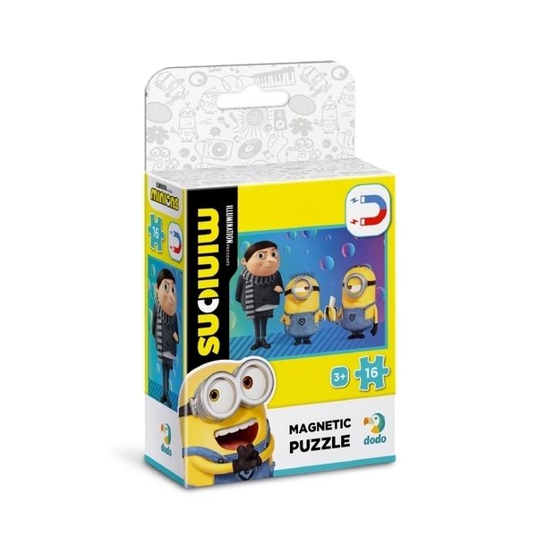 Магнітний пазл Dodo Minions Дитинство Грю (200349) - Pampik