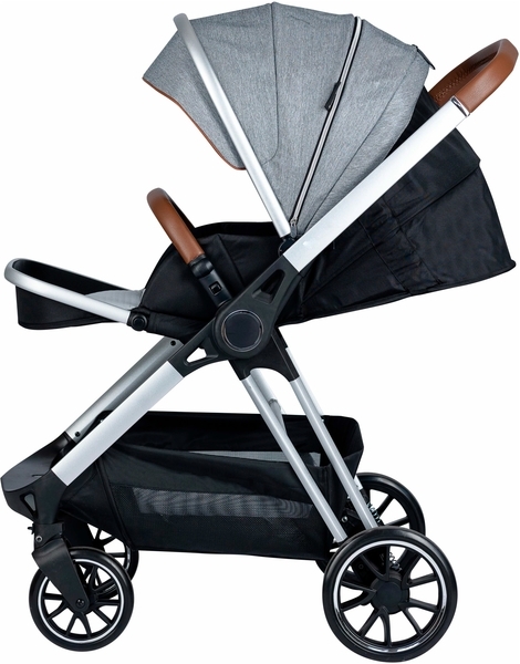 Универсальная коляска FreeON 3 в 1 Fantasy Grey-Black (44565) - Pampik - 3
