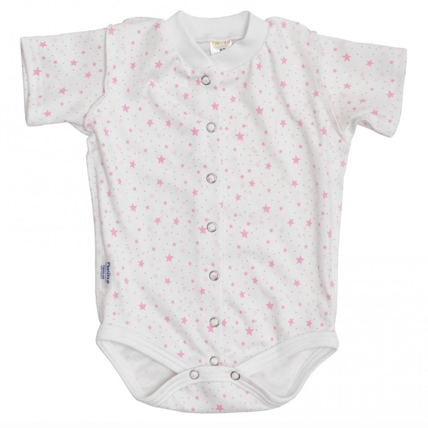 Боді-футболка Twins, інтерлок, р.74, print, білий з принтом (W-112-TB-К74-20) - Pampik - 5