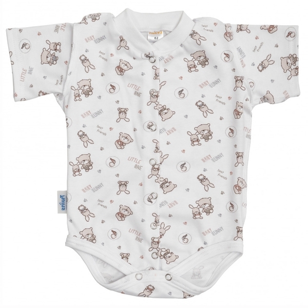 Боді-футболка Twins, інтерлок, р.68, print, білий з принтом (W-112-TB-К68-20) - Pampik - 7