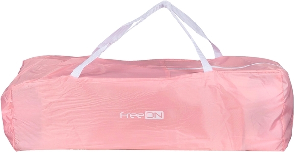 Кровать-манеж FreeON Travel Love Pink, розовый (44312) - Pampik - 3