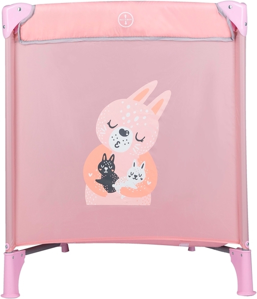 Кровать-манеж FreeON Travel Love Pink, розовый (44312) - Pampik - 2