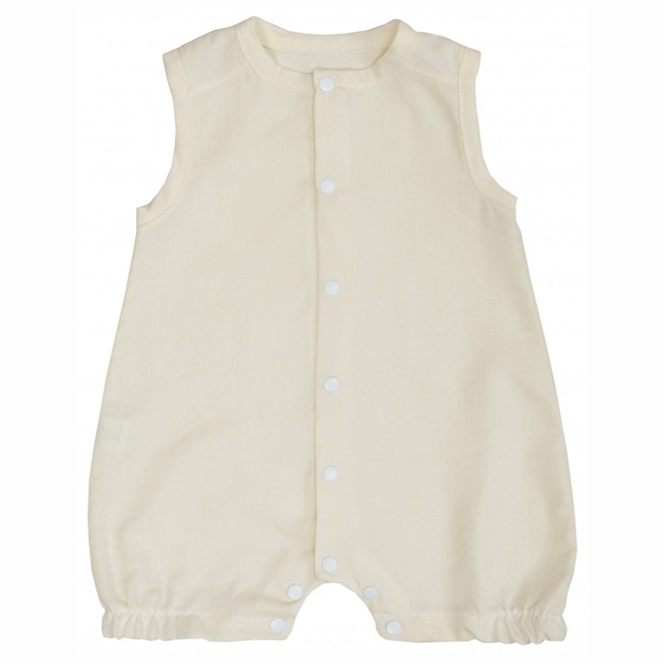 Пісочник Twins Linen, льон, р.74, ecru, світло-бежевий (W-104-PTL74-202) - Pampik